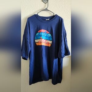 Comfort Colors Deep Blue Tee
